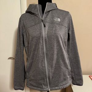 North face zip up coat
